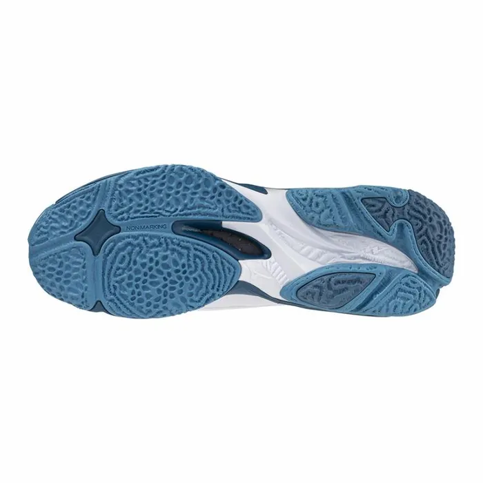 Mizuno WAVE LIGHTNING Z8 Whitesailor Bluesilver Women Volleyball Mizuno WAVE LIGHTNING Z8 Whitesailor Bluesilver Women Volleyball