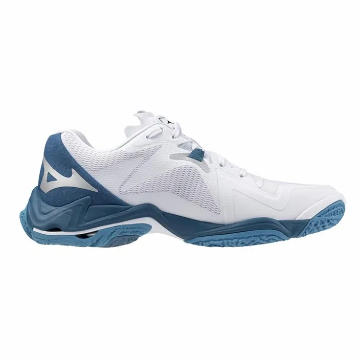 Mizuno WAVE LIGHTNING Z8 Whitesailor Bluesilver Women Volleyball Mizuno WAVE LIGHTNING Z8 Whitesailor Bluesilver Women Volleyball