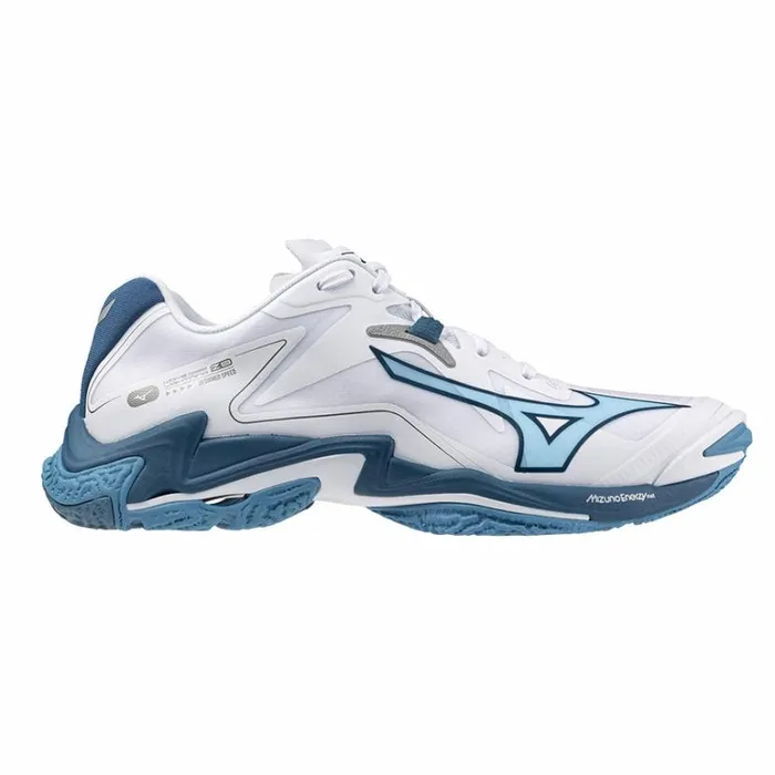 Mizuno WAVE LIGHTNING Z8 Whitesailor Bluesilver Women Volleyball Mizuno WAVE LIGHTNING Z8 Whitesailor Bluesilver Women Volleyball