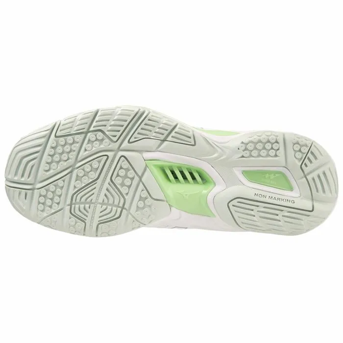 Mizuno WAVE PHANTOM 3 Whtegridgepatinagreen Women Handball