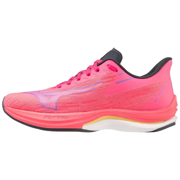 Mizuno WAVE REBELLION SONIC Hvispinkppunchoblue Women Running