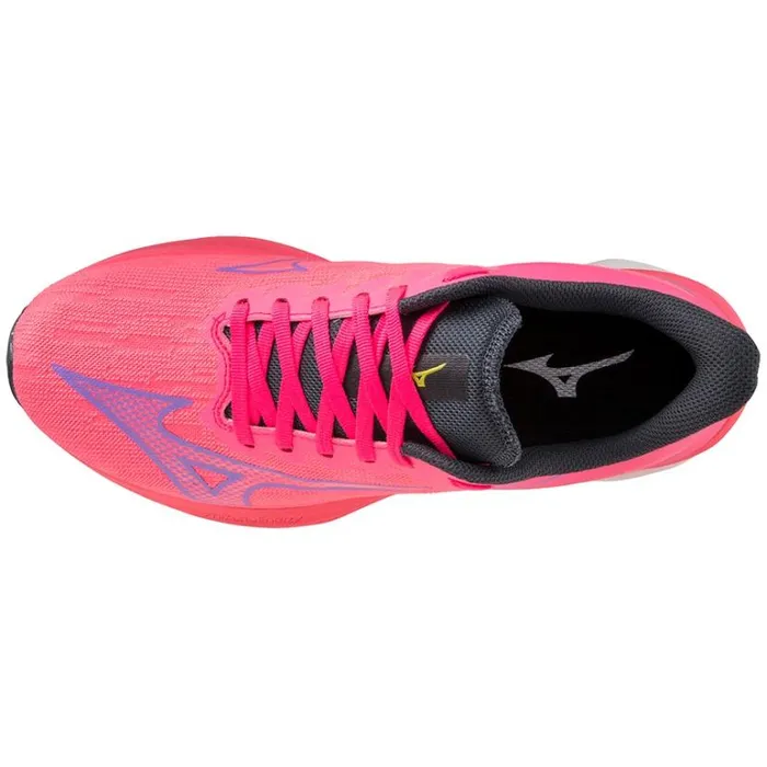 Mizuno WAVE REBELLION SONIC Hvispinkppunchoblue Women Running Mizuno WAVE REBELLION SONIC Hvispinkppunchoblue Women Running