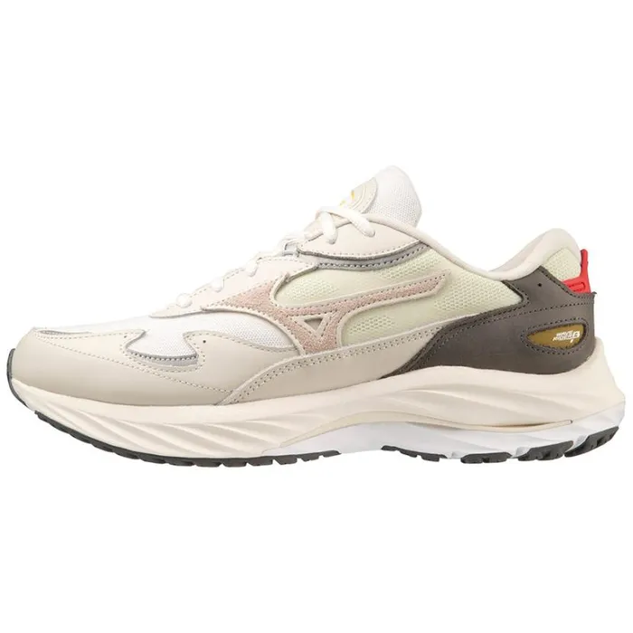 Mizuno WAVE RIDER Whitesilver Cloudsunstruck Women Sneakers
