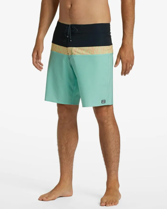 Momentum Pro Performance 19034 Boardshorts Aqua Men Billabong Performance Boardshorts