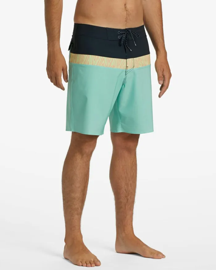 Momentum Pro Performance 19034 Boardshorts Aqua Men Billabong Performance Boardshorts
