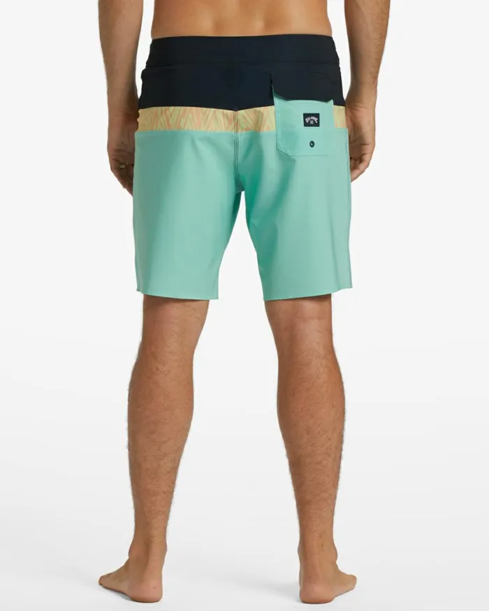 Momentum Pro Performance 19034 Boardshorts Aqua Men Billabong Performance Boardshorts