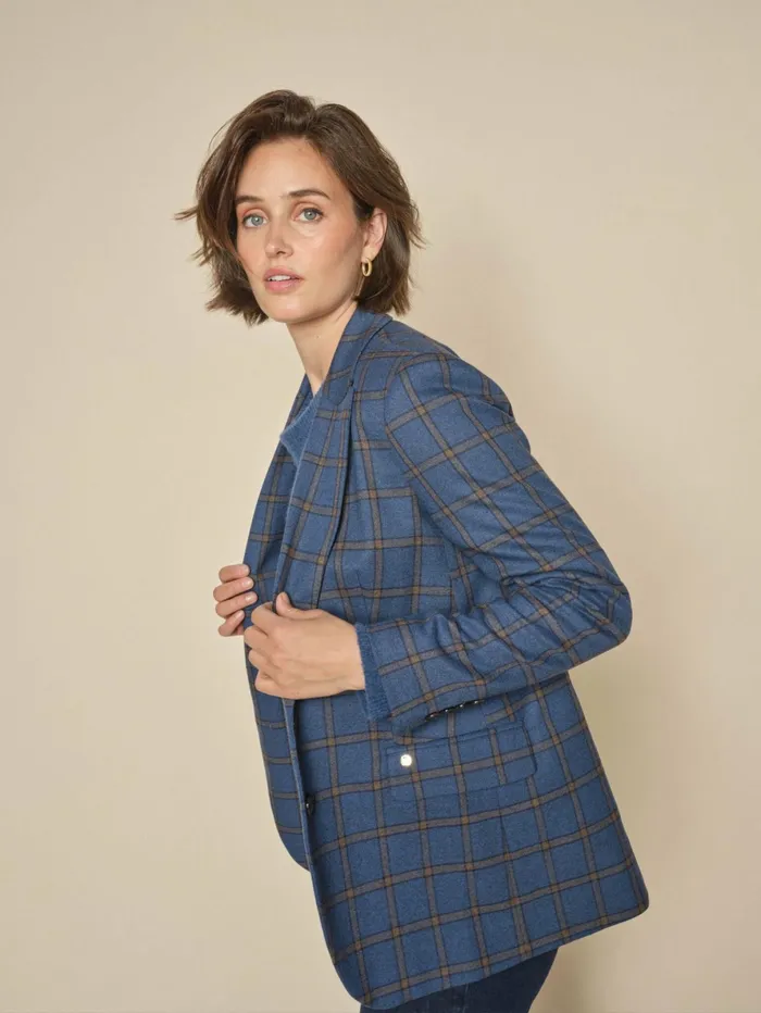 MOS MOSH Blazers Women MMMary Mora Blazer Set Sail MOS MOSH Blazers Women MMMary Mora Blazer Set Sail