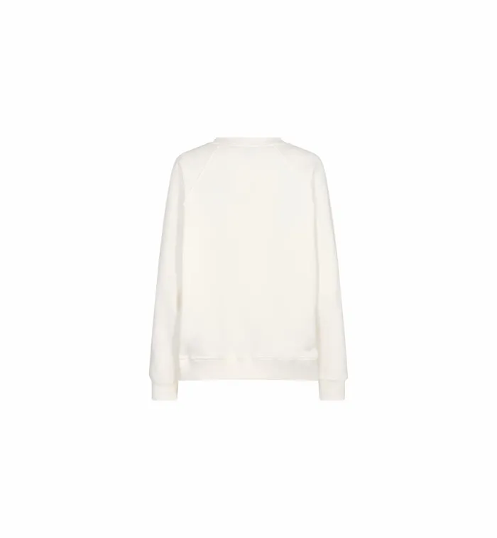 MOS MOSH HEART Sport Women MMSedna Sweat Ecru MOS MOSH HEART Sport Women MMSedna Sweat Ecru