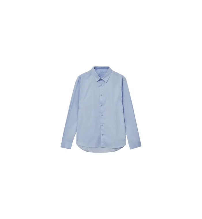 MOS MOSH Shirts Men MMGManny Stretch Shirt Light Blue MOS MOSH Shirts Men MMGManny Stretch Shirt Light Blue