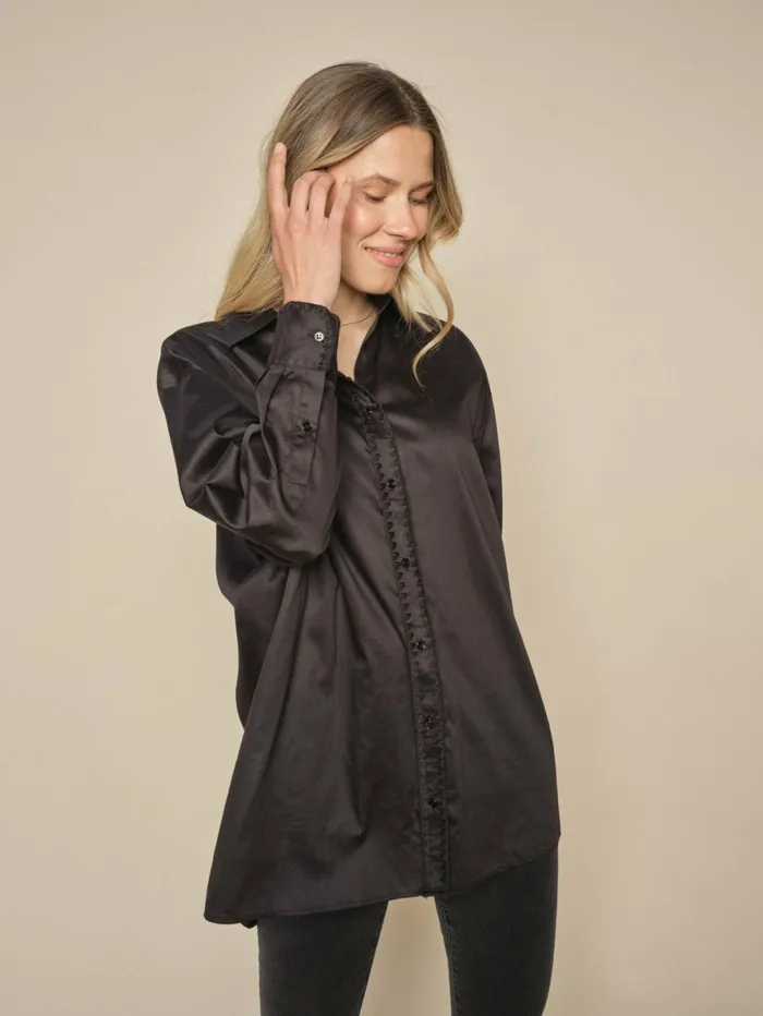 MOS MOSH Shirts Women MMDanika Shirt Black