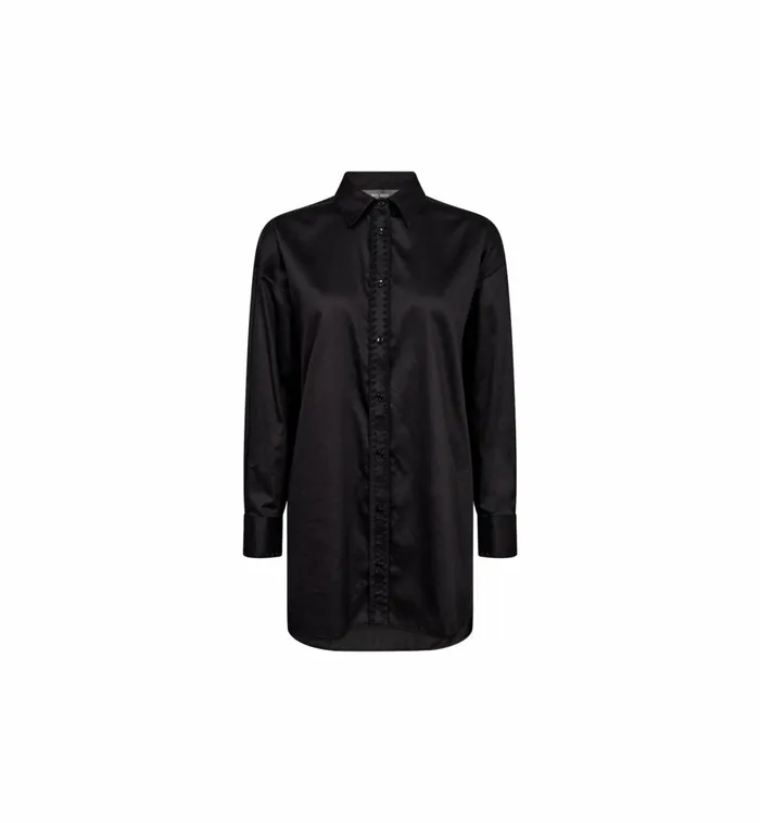 MOS MOSH Shirts Women MMDanika Shirt Black MOS MOSH Shirts Women MMDanika Shirt Black