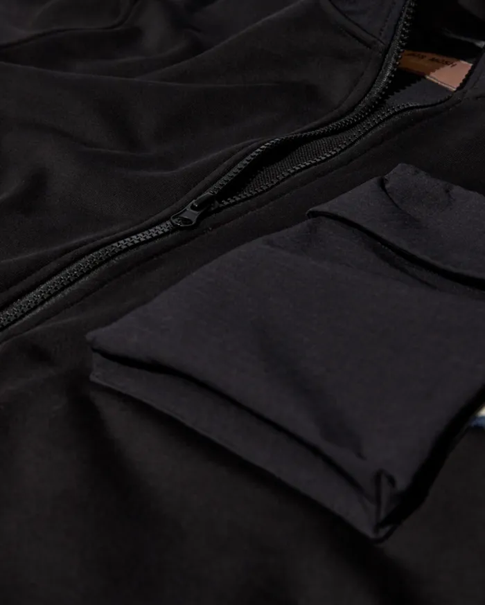 MOS MOSH Sweatshirts Men MMGComan Sweat Cardigan Black MOS MOSH Sweatshirts Men MMGComan Sweat Cardigan Black