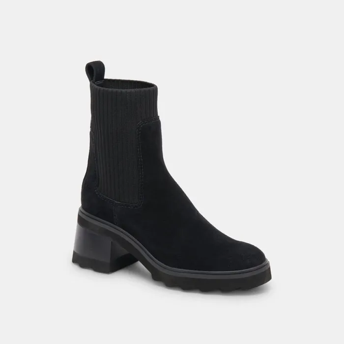 Mosimo Boots Onyx Suede Women Dolce Vita Boots and Booties