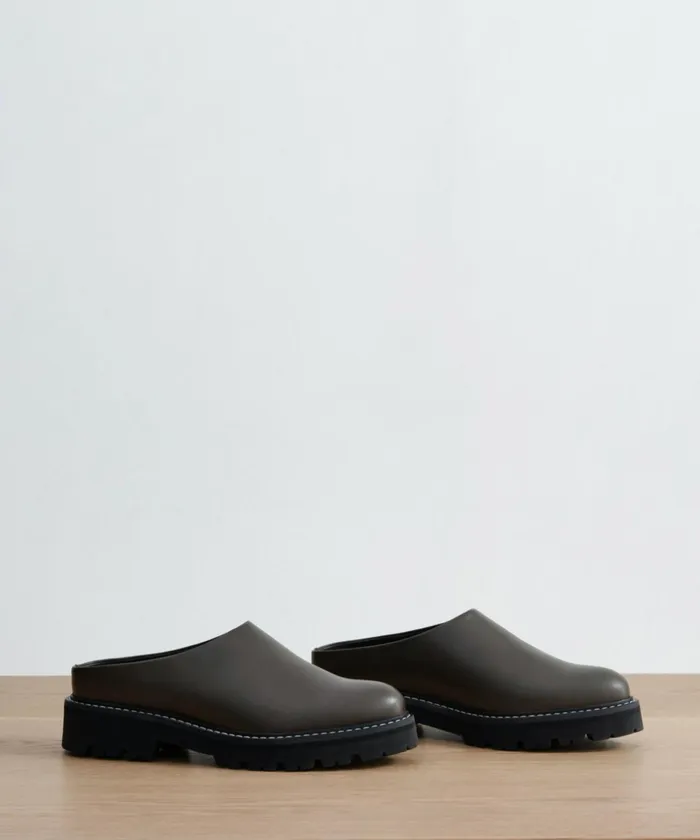Mules Women Jenni Kayne Leather Lug Mule Caribou