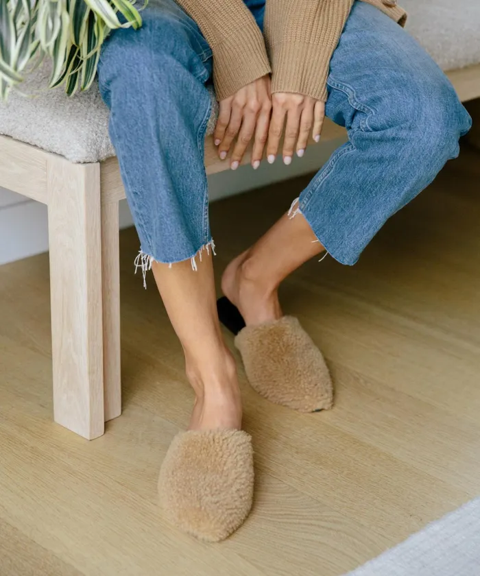 Mules Women Jenni Kayne Shearling Mule Natural