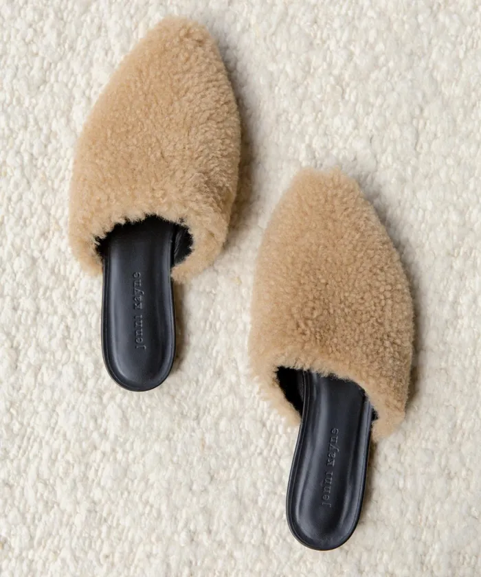 Mules Women Jenni Kayne Shearling Mule Natural