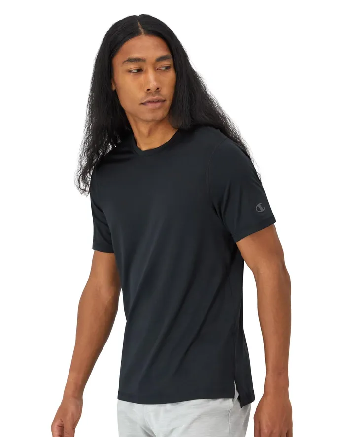 Mvp TShirt Moisture Wicking Anti Odor Black Men Champion TShirts and Tops