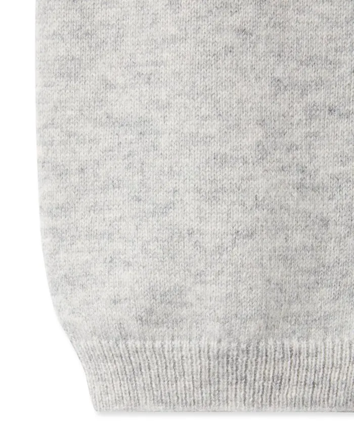 NPeal Baby Children Panda Pocket Cashmere Leggings Fumo Grey