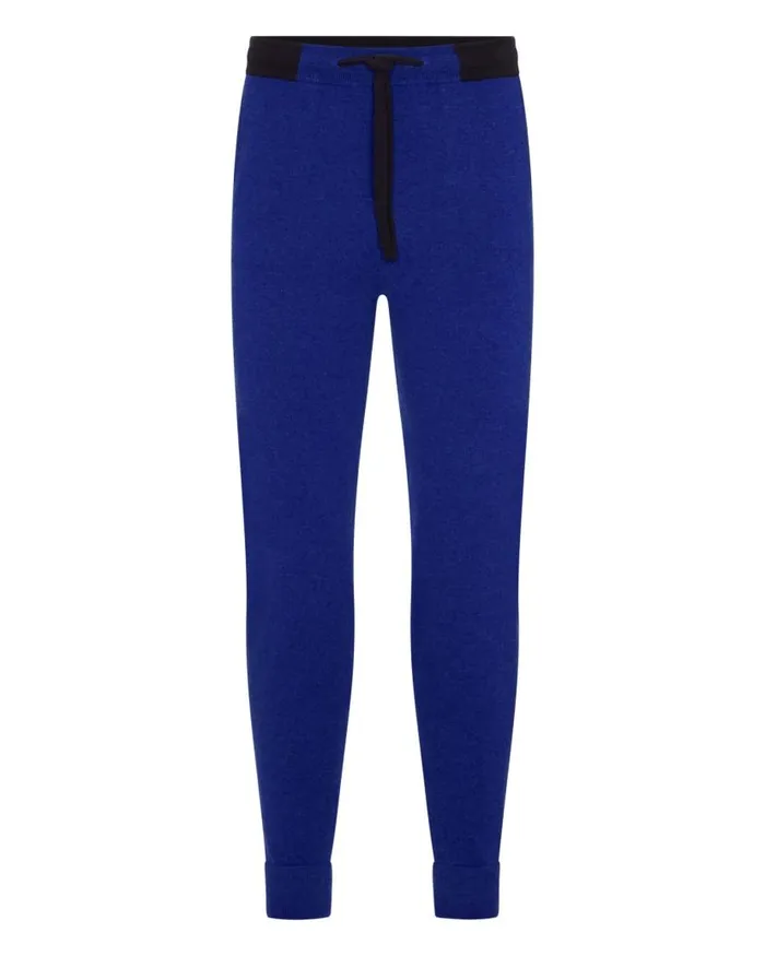 NPeal Trousers Men Brompton Cashmere Jogger Sapphire Blue