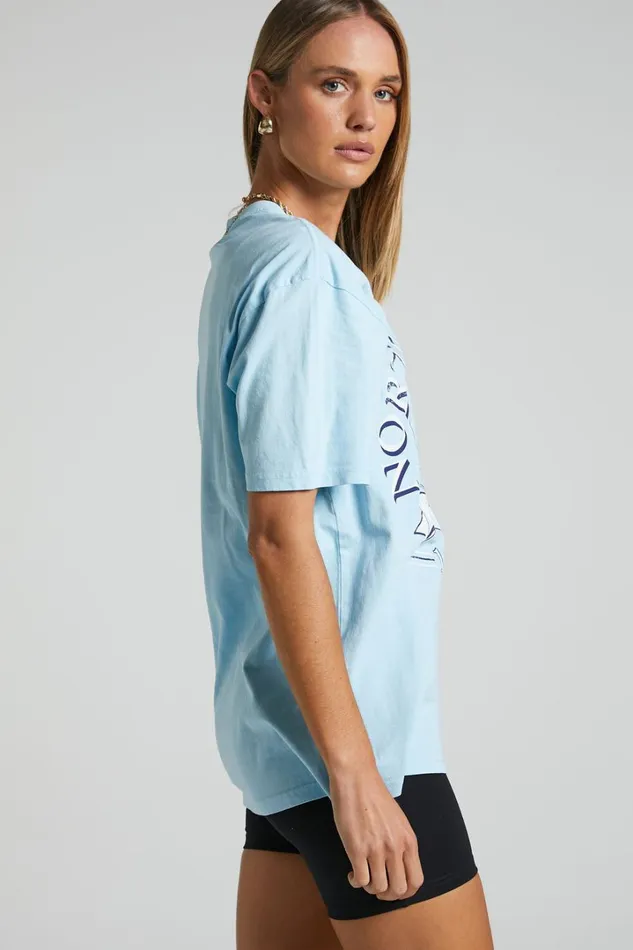NCAA 8211 North Carolina Champions Athletics Tee In Sky Blue Women Showpo Tops