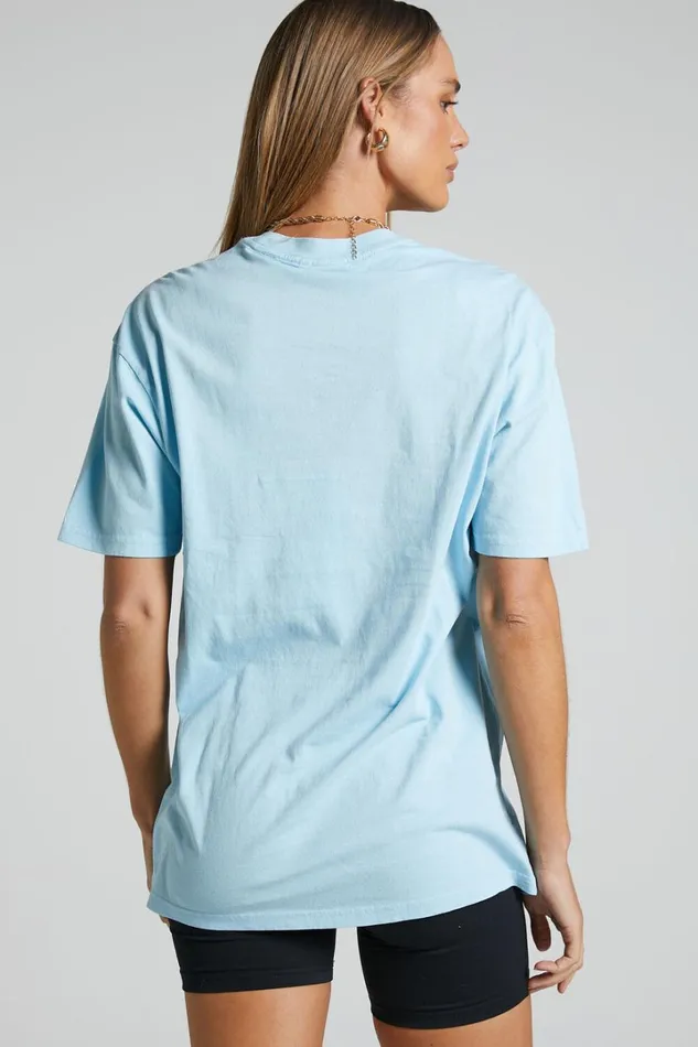 NCAA 8211 North Carolina Champions Athletics Tee In Sky Blue Women Showpo Tops