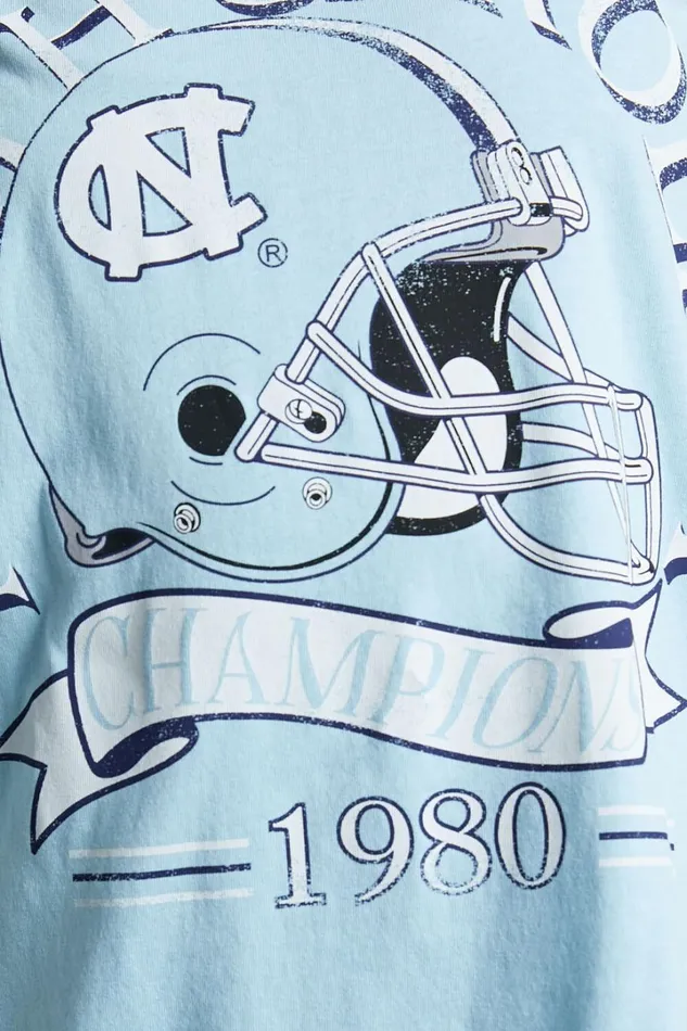 NCAA 8211 North Carolina Champions Athletics Tee In Sky Blue Women Showpo Tops