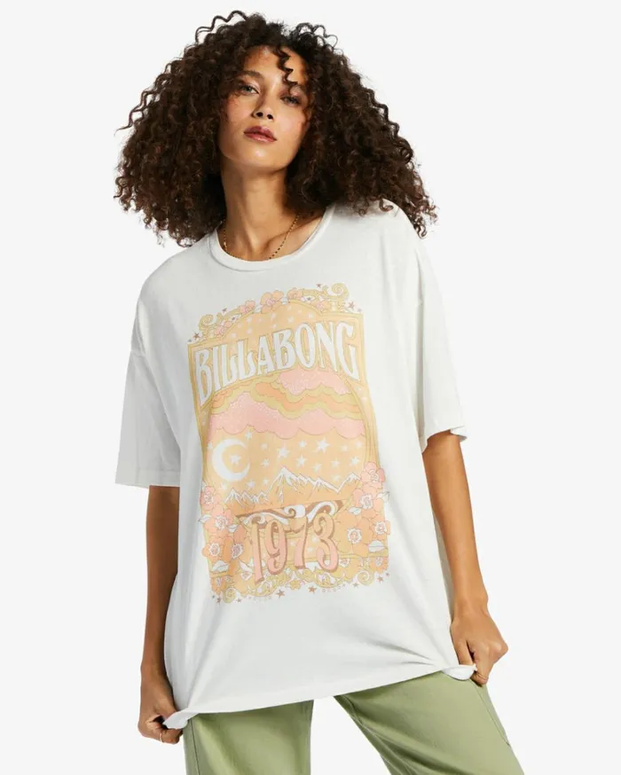 Never Forget TShirt Salt Crystal Women Billabong Graphic Tees and Tanks