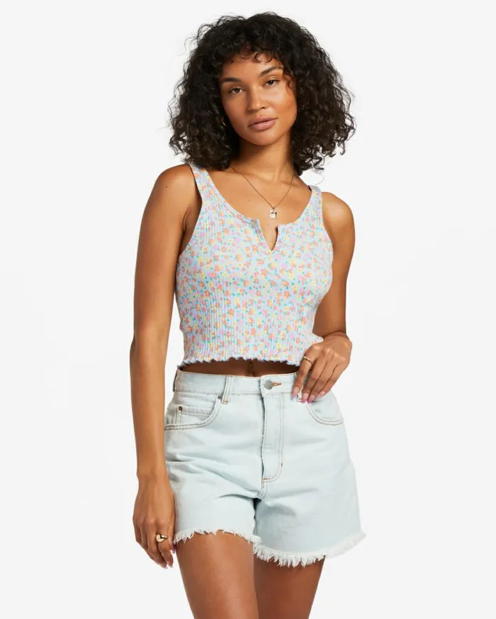 Notch Tank Top Summer Sky Women Billabong Tops
