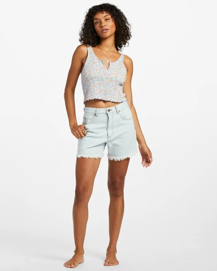 Notch Tank Top Summer Sky Women Billabong Tops