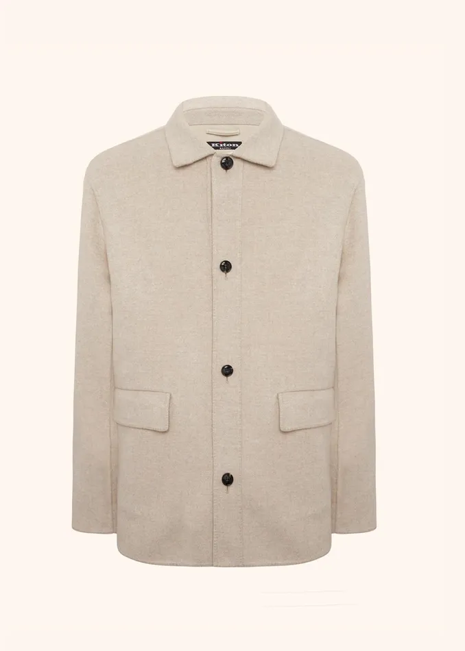 OUTDOOR JACKET WOOL Men Kiton Outerwear