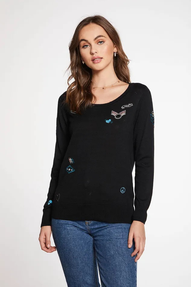 Outerwear Love And Peace Badges Chaser Brand Womens