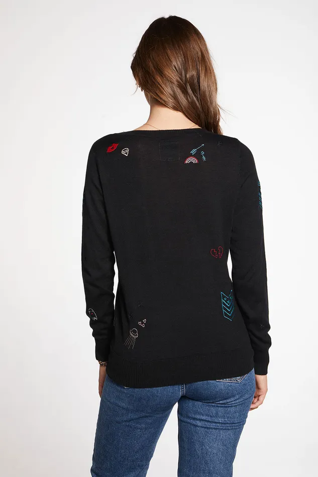 Outerwear Love And Peace Badges Chaser Brand Womens