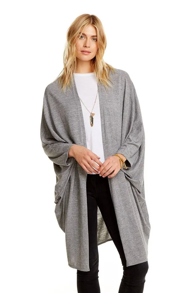Outerwear Womens TRIBLEND JERSEY COCOON CARDIGAN Chaser Brand