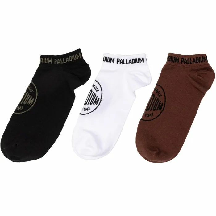 Palladium Angle Socks Pack Blackwhitemaroon Women Socks