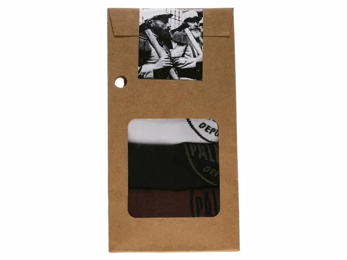 Palladium Angle Socks Pack Blackwhitemaroon Women Socks