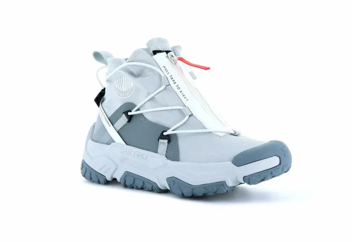 Palladium OffGrid Hi Zip Waterproof Glacier Grey Men Sneakers