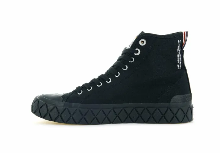 Palladium Palla Ace Canvas Mid Blackblack Kids Boots