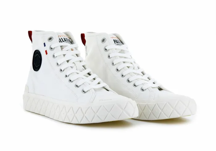 Palladium Palla Ace Canvas Mid Star White Men Sneakers