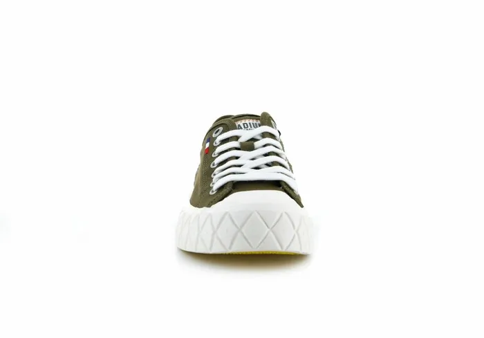 Palladium Palla Ace Canvas Olive Kids Sneakers