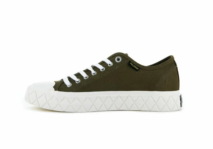 Palladium Palla Ace Canvas Olive Kids Sneakers