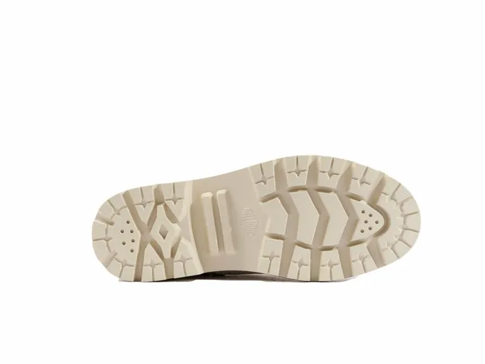 Palladium Pallabase Nubuck Zip Wl Whitecap Grey Women Heel Boots