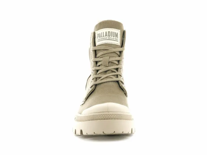 Palladium Pallabase Twill Butternut Women Heel Boots