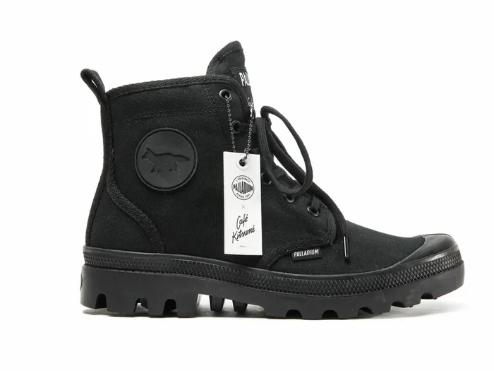 Palladium Pallabrousse X Kitsune Blackblack Women Boots