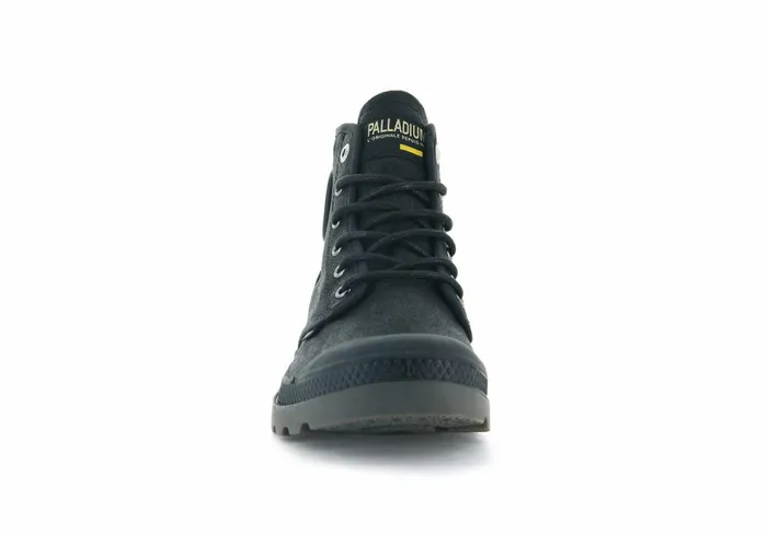 Palladium Pampa Hi Wax Black Kids Boots
