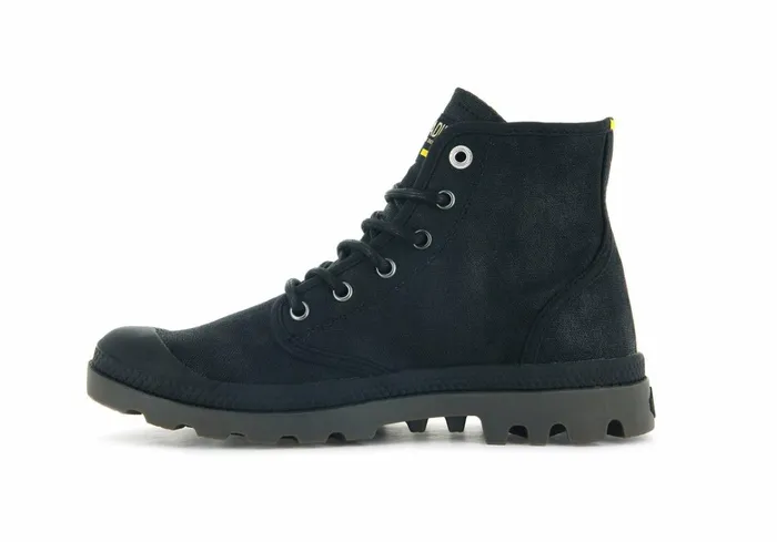 Palladium Pampa Hi Wax Black Kids Boots