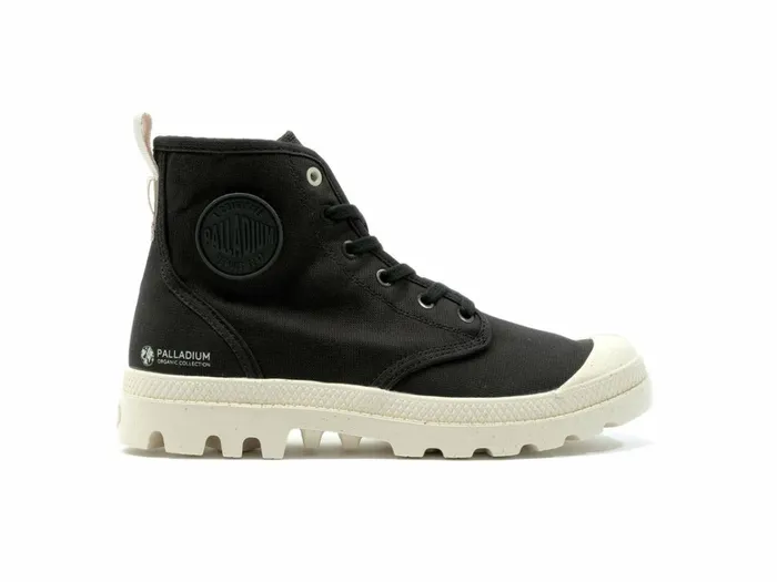 Palladium Pampa Hi Zip Organic Black Women Boots