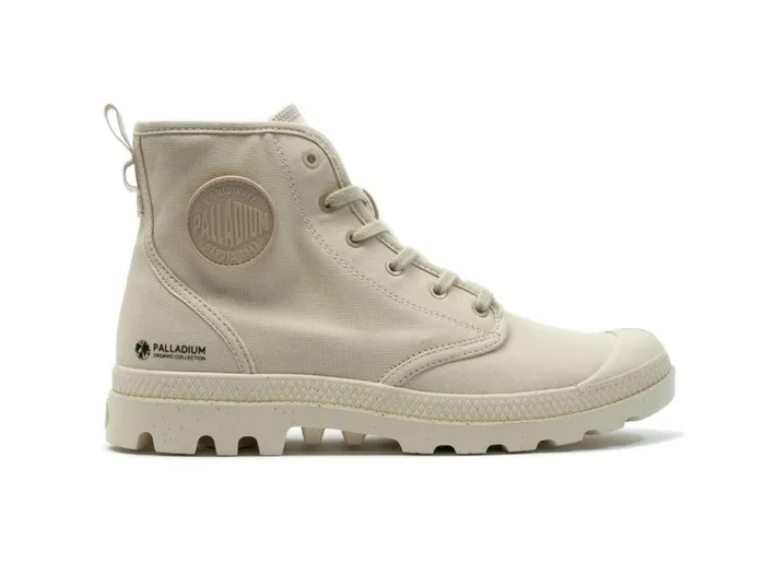 Palladium Pampa Hi Zip Organic Sahara Kids Boots