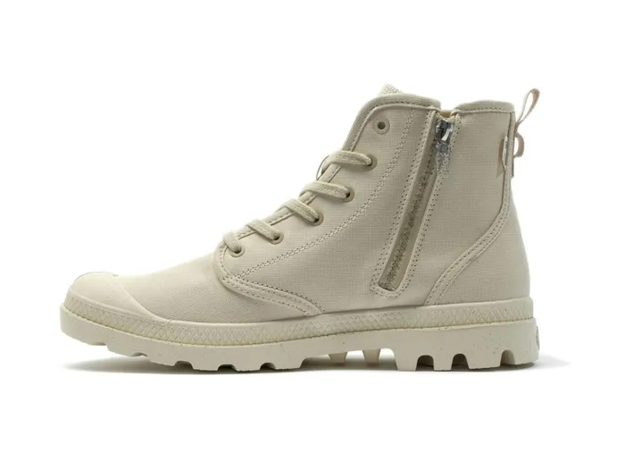 Palladium Pampa Hi Zip Organic Sahara Kids Boots