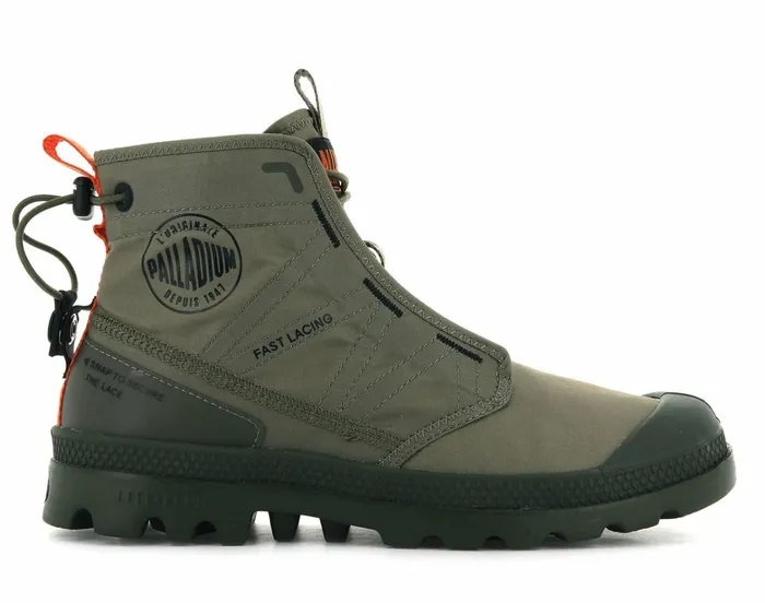 Palladium Pampa Travel Lite Dusky Green Men Boots