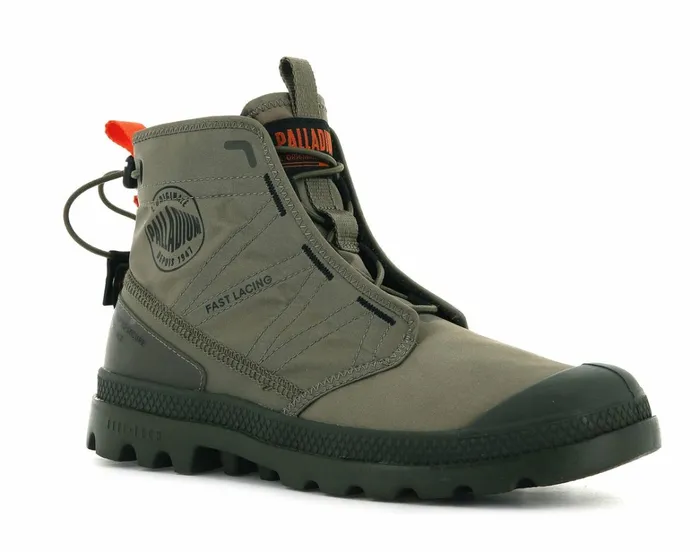 Palladium Pampa Travel Lite Dusky Green Men Boots